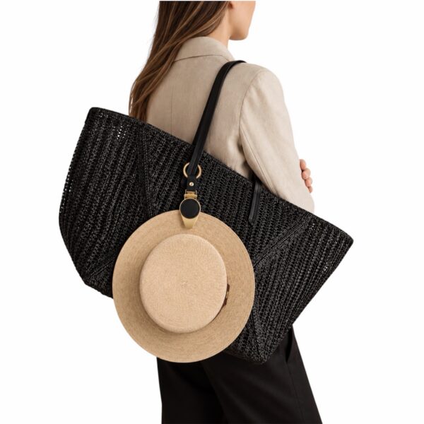 LEATHER CLIP HAT